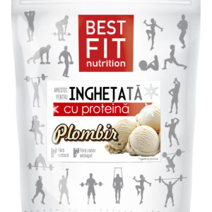 Amestec pentru înghețată cu proteină cu gust de plombir 500g